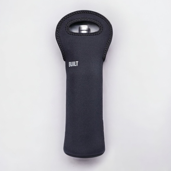 Neoprene Insulated Wine or Water Bottle Tote with Handle - Picture 1 of 8